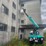 外壁落下防止ネット設置工事