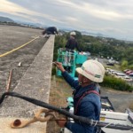 外壁落下防止ネット設置工事