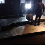 インドアゴルフネット・人工芝設置工事