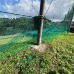 防球ネット増設工事