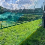 防球ネット増設工事