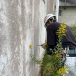 外壁落下防止ネット設置工事