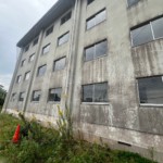 外壁落下防止ネット設置工事