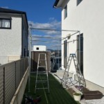 防球ネット設置工事