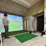 ゴルフシミュレーター設置工事