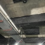 インドアゴルフネット設置工事