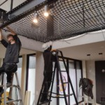 アスレチックネット設置工事