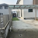 防球ネット設置工事