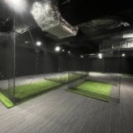 インドアゴルフネット設置工事