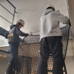 アスレチックネット設置工事