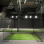 インドアゴルフネット設置工事