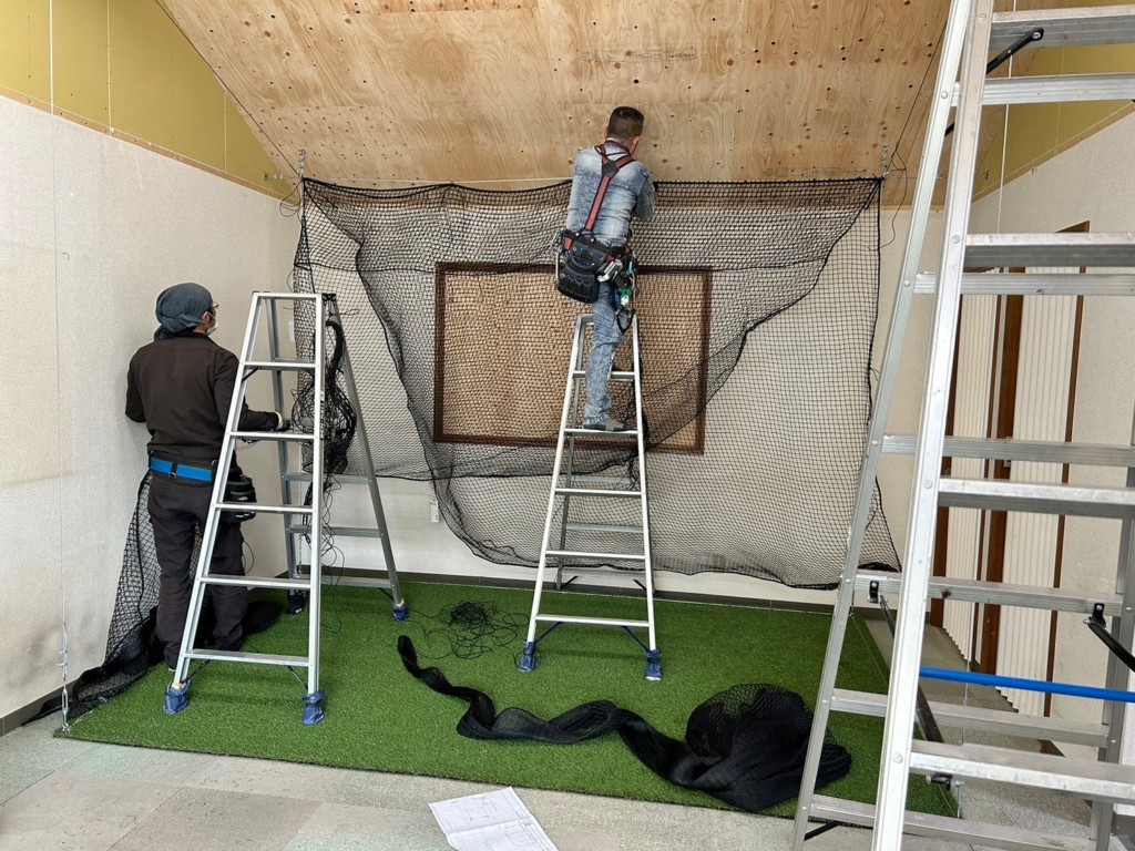 ゴルフシミュレーター設置工事