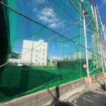 ネット張替及びワイヤー等交換工事