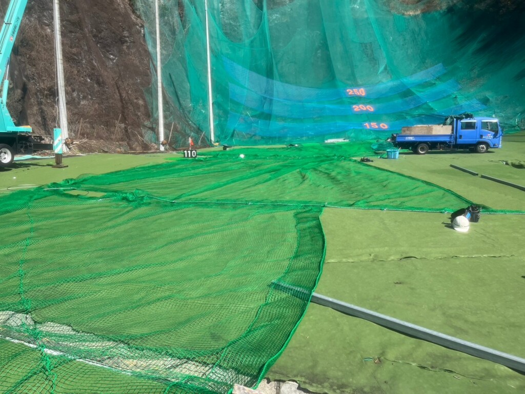 ネット張替工事