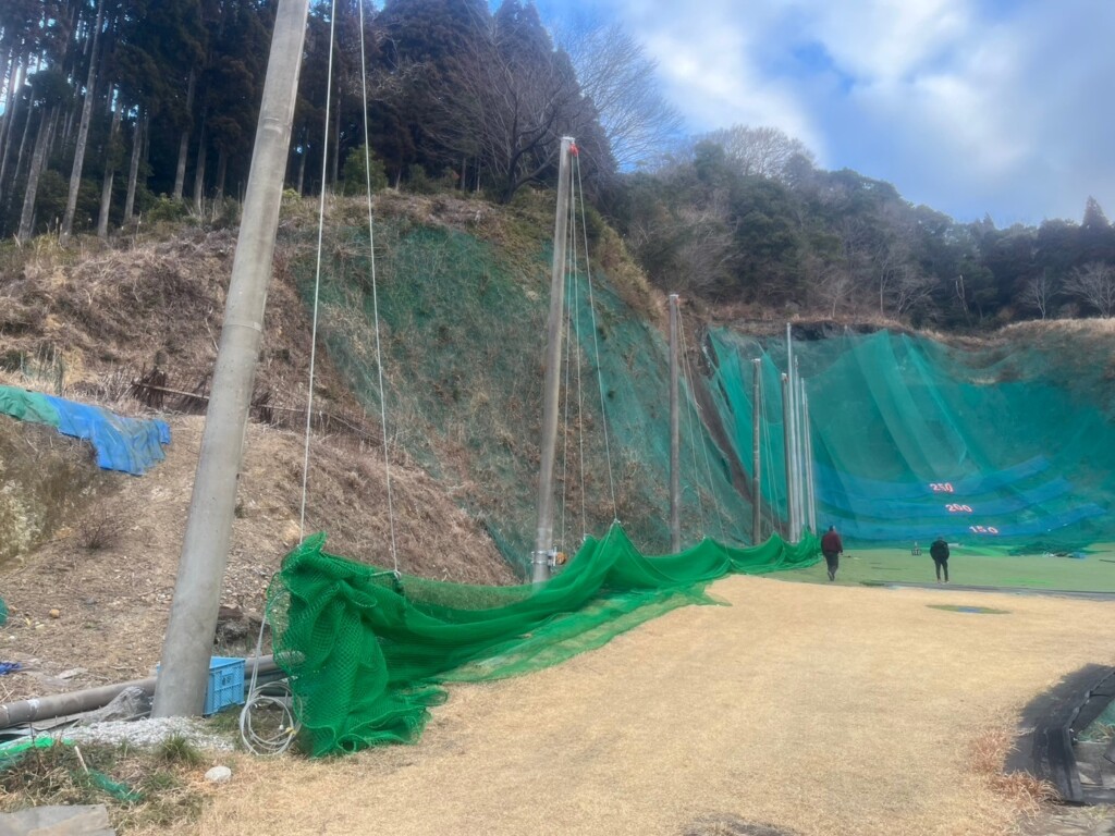 ネット張替工事