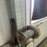 野球部室内練習場ネット張替工事