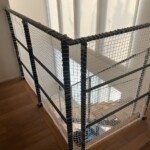 落下防止ネット設置工事