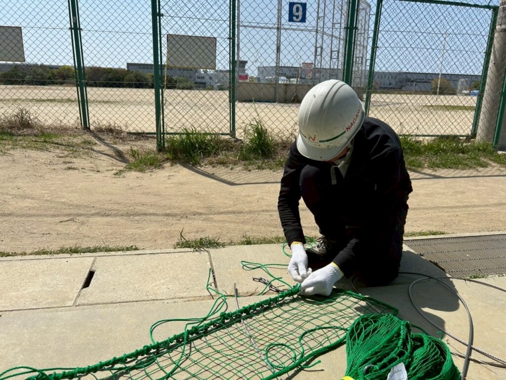 カーテンネット張替工事