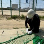 カーテンネット張替工事