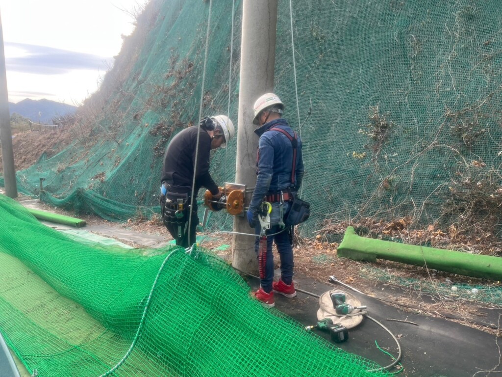 ネット張替工事