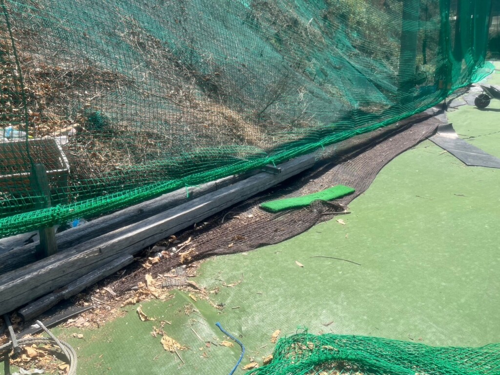 ネット張替工事