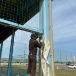 カーテンネット張替工事