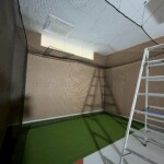 インドアゴルフ区画設置工事