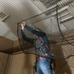 インドアゴルフ区画設置工事