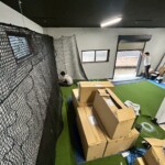 インドアゴルフネット他設置工事