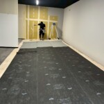 インドアゴルフネット他設置工事