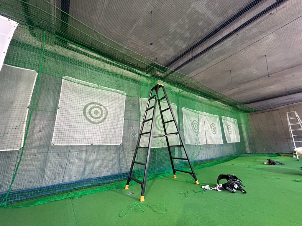 通過ネット張替工事