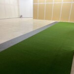 インドアゴルフ区画設置工事