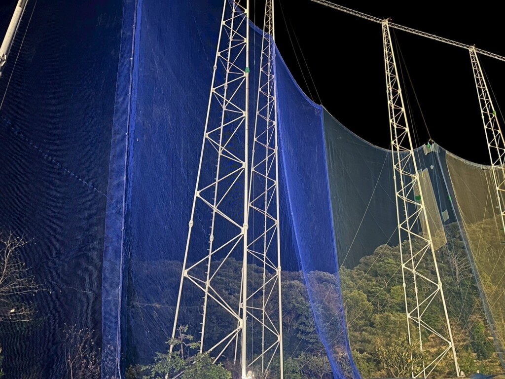 天井ネット補修他工事