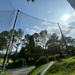 防球ネット張替工事