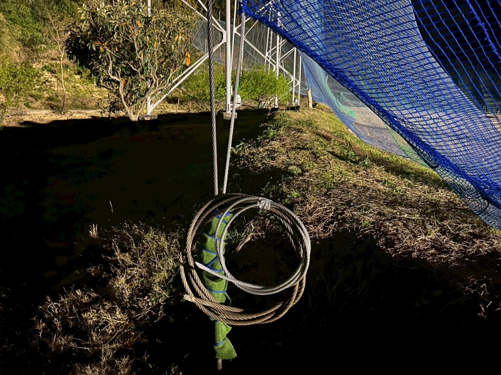 天井ネット補修他工事