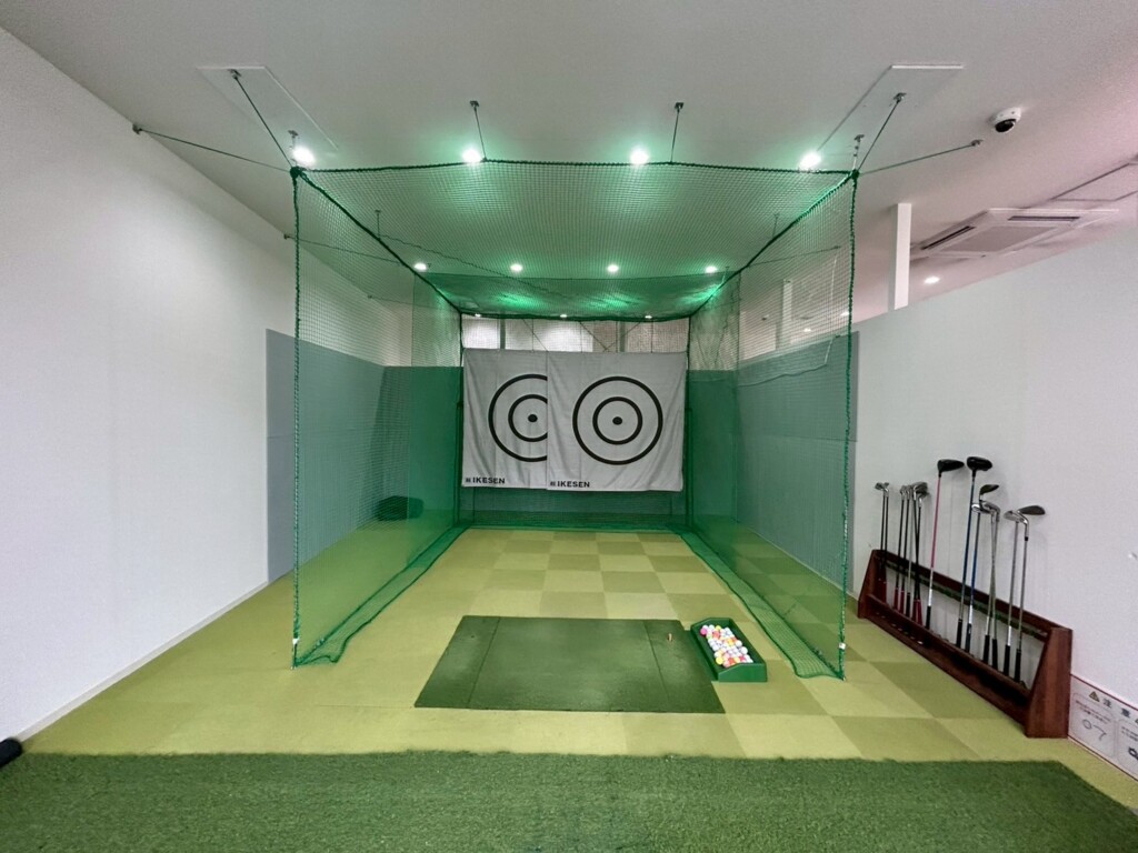 インドアゴルフネット張替工事