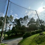 防球ネット張替工事