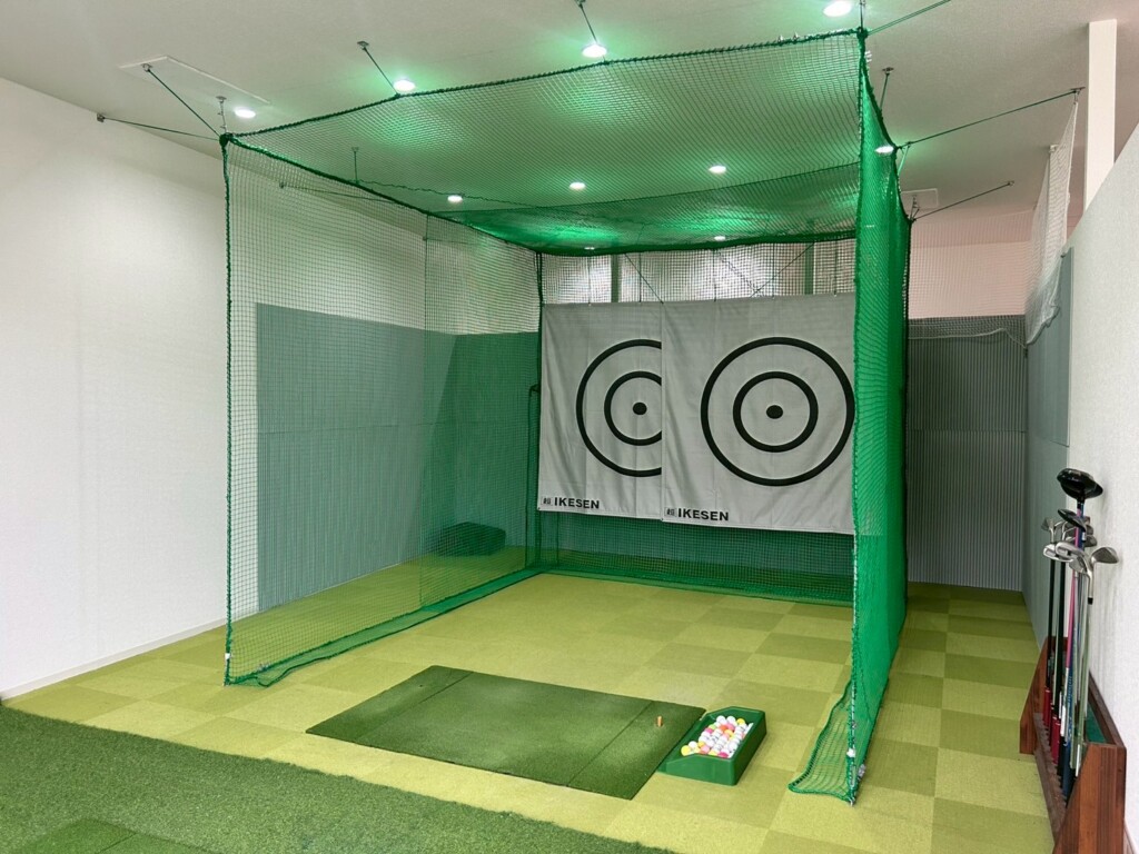 インドアゴルフネット張替工事