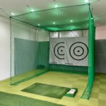 インドアゴルフネット張替工事