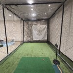 インドアゴルフネット設置工事