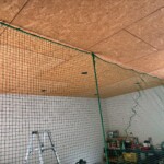 インドアゴルフネット設置工事