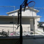 防球ネット設置工事