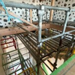 アスレチックネット設置工事