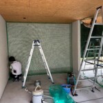 インドアゴルフネット設置工事