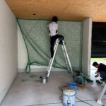 インドアゴルフネット設置工事