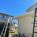 防球ネット設置工事