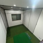 インドアゴルフネット設置工事