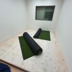 インドアゴルフネット設置工事