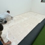 インドアゴルフネット設置工事