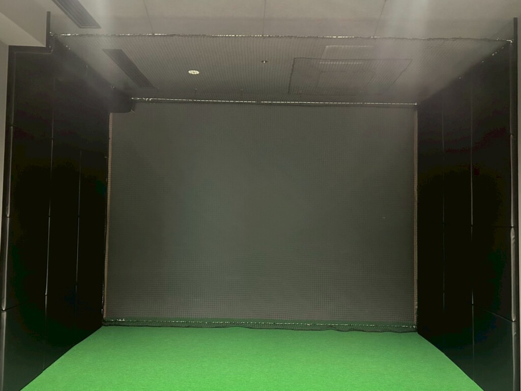 インドアゴルフネット設置工事